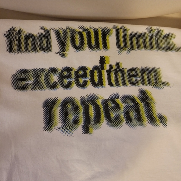 NIKE T-shirt ~ Retro 1990s era ~ V-neck~ Just DoIt Logo ~ Lg~ Unisex - Picture 7 of 14